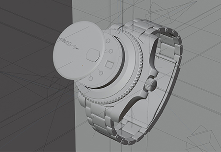 Rendering service for watch