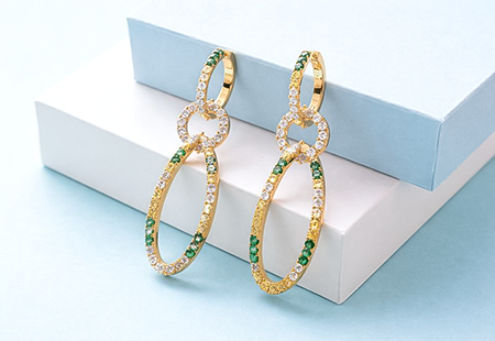 round gold rendering image