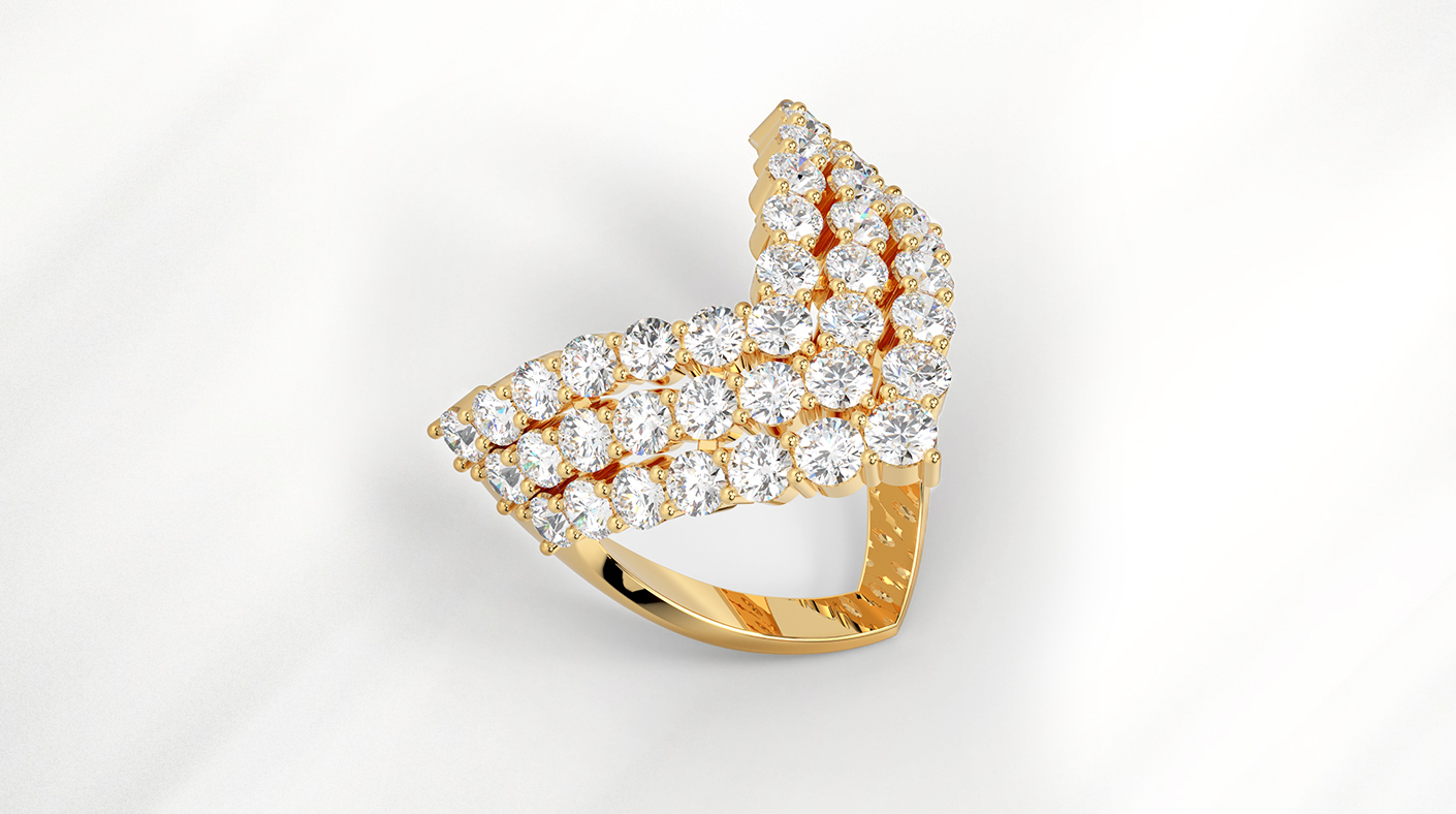 Designer ring rendering