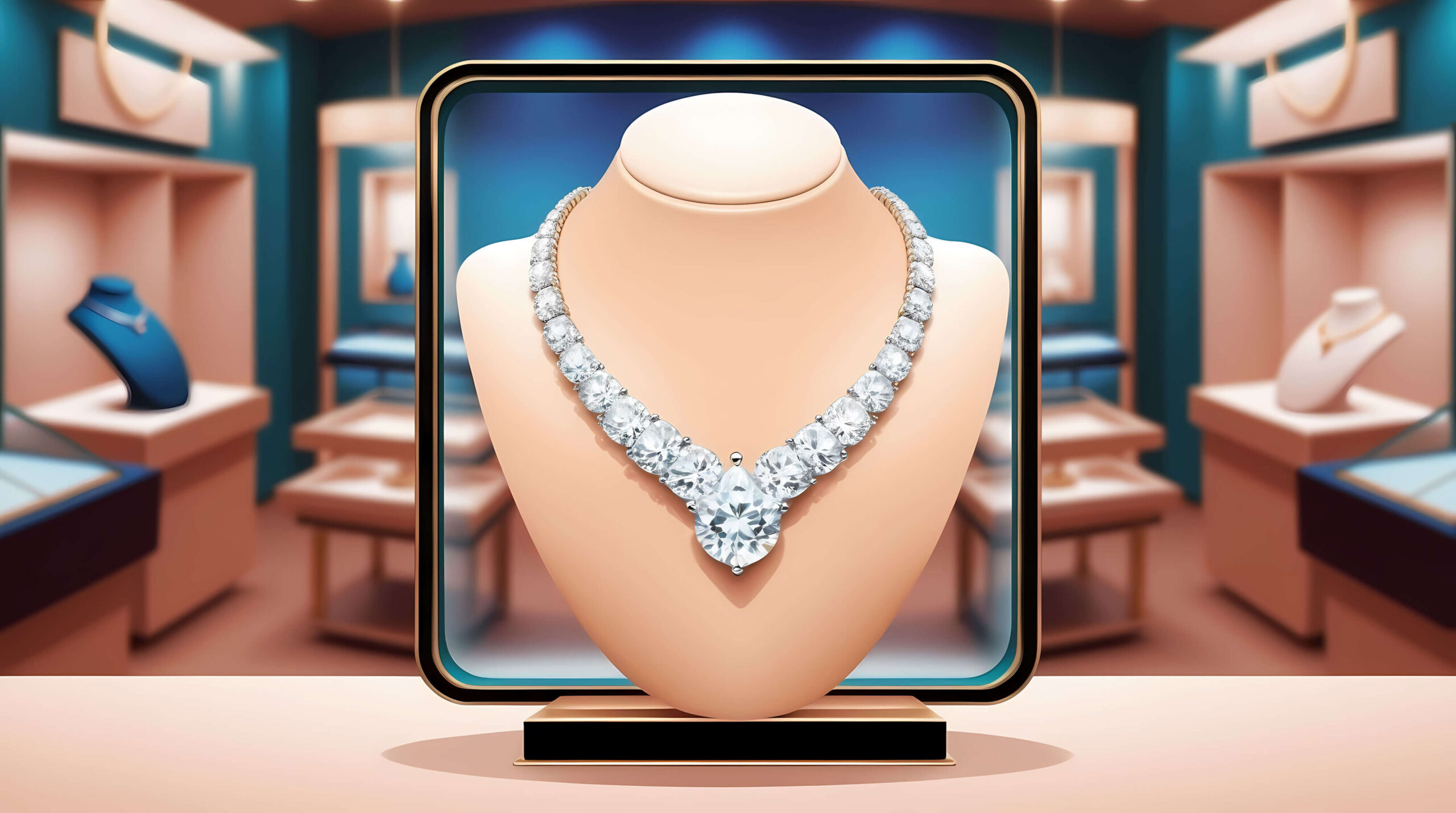 luxury shine diamonds digital art 1 scaled